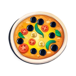 Pizza Cartoon With Cool Shades Png Jqc30 PNG Image