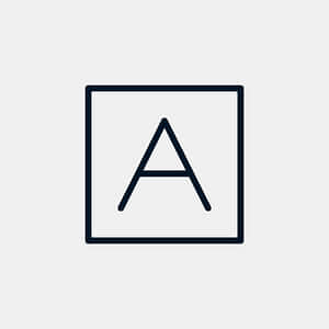 Placeholder Icon Letter A PNG