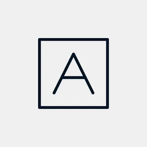 Placeholder Icon Letter A PNG Image