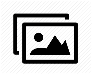 Placeholder Image Icon PNG with transparent background