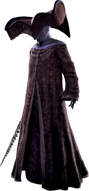 Plague Doctor Costume Character PNG Image