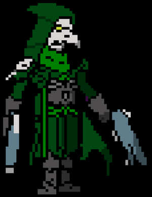 Plague Doctor Pixel Art, HD Png Download PNG image with transparent background