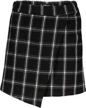 Plaid Skirt Product Image PNG Image