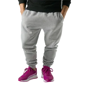 Plain Grey Sweatpants Png Oey PNG Image