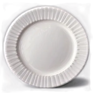 Plain White Plate Png Dqm PNG Image