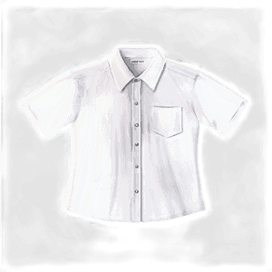 Plain White Shirt PNG 05252024 PNG image with transparent background
