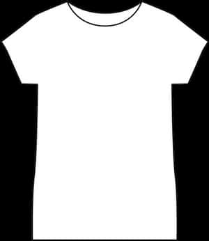 Toddler Girl T-shirt Custom White - Back White T Shirt Template, HD Png Download PNG image with transparent background