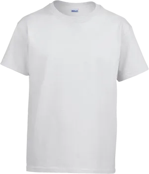 Plain White T Shirt Mockup PNG Image