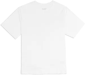 Plain White T Shirt Product Image PNG Image