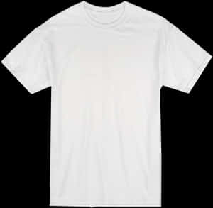 Plain White T Shirt Product Photo PNG image with transparent background
