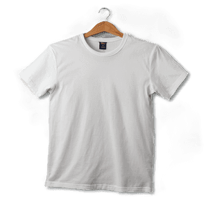 Plain White T-Shirt Template PNG 05252024 PNG image with transparent background