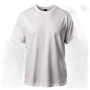 Plain White T-Shirt Template PNG mfh PNG image with transparent background