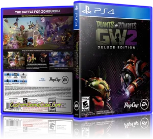 Plantsvs Zombies G W2 Deluxe Edition P S4 Cover PNG Image