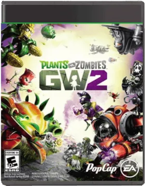 Plantsvs Zombies G W2 Game Cover PNG Image