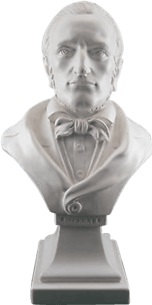 Plaster Bust Richard Wagner - Bust, HD Png Download PNG with transparent background