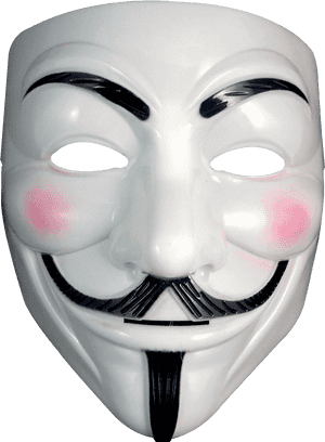 Plastic Mask Png Image - Anonymous Mask Png Transparent, Png Download PNG image with transparent background