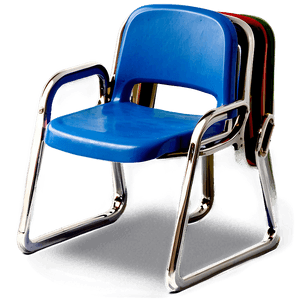 Plastic School Chair PNG wwh PNG