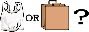Paper Or Plastic Bag - No Plastic Bag Png, Transparent Png PNG image with transparent background