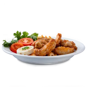 Plate Of Food For Dinner Png Axe6 PNG Image