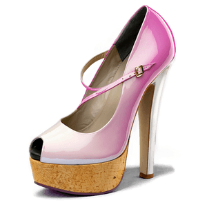 Platform High Heels PNG rnl77 PNG with transparent background