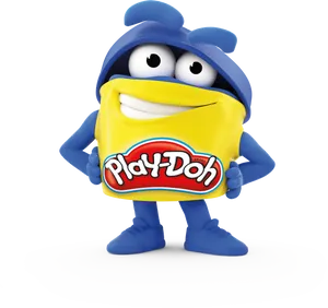 Play Doh Character Promotion PNG Image