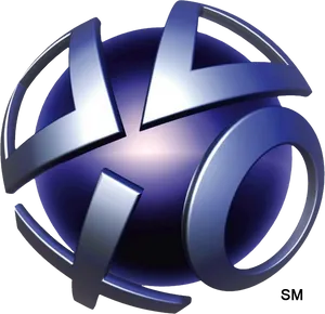 Play Station Logo3 D Rendering PNG Image