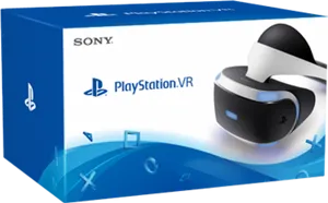 Play Station V R Headset Box PNG Image