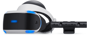 Playstation Vr Headset,camera,virtual Reality From - Vr Ps4, HD Png Download PNG