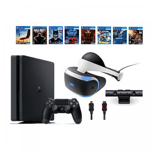 Playstation Vr Bundle 10 Items - Playstation 4 Vr Headset Games, HD Png Download PNG with transparent background