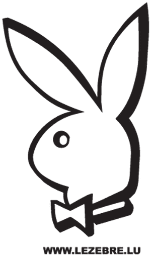 Playboy Bunny Logo PNG image with transparent background