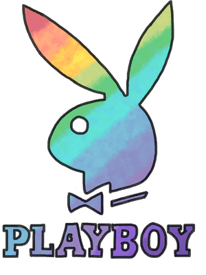 Playboy Sticker - Cartoon PNG image with transparent background