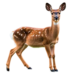 Playful Doe In Meadow Png 95 PNG Image