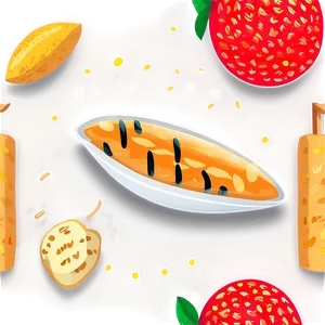 Playful Food Graphics Png 94 PNG Image