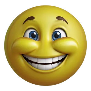 Playful Grin Emoji Png Rst PNG Image