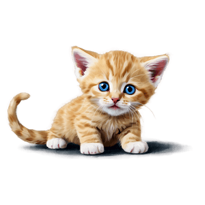 Playful Kitten PNG jjw56 PNG