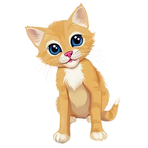 Playful Kitten Vector Art Png 88 PNG Image