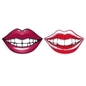 Playful Lip Biting Animation Png Ksr PNG Image