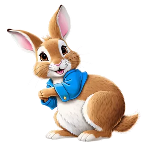 Playful Peter Rabbit Scene Png Oah96 PNG Image