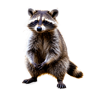 Playful Raccoon PNG tce4 PNG image with transparent background