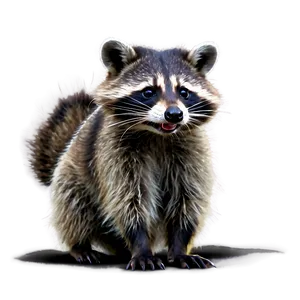 Playful Raccoon Png Ymv74 PNG Image