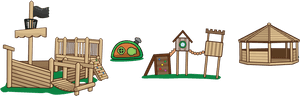 Outside Clipart Playground Equipment - Playground Slide, HD Png Download PNG image with transparent background