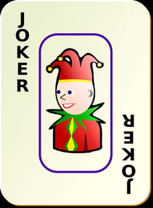 Playing Card Joker Illustration PNG with transparent background