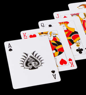 Playing Cards Ace King Queen Jack PNG with transparent background