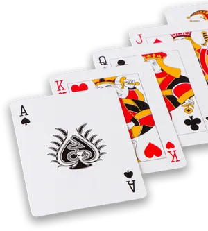 Playing Cards Ace King Queen Jack PNG Image
