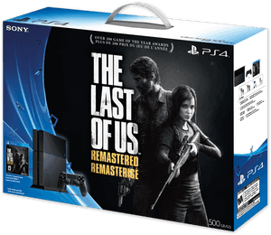 Playstation 4 With Last Of Us, HD Png Download PNG image with transparent background