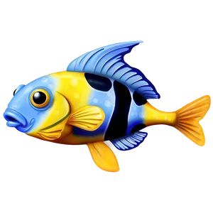 Pleasing Cute Fish Png 06292024 PNG Image