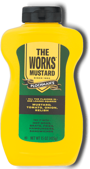 The Works Mustard - Works Mustard, HD Png Download PNG image with transparent background