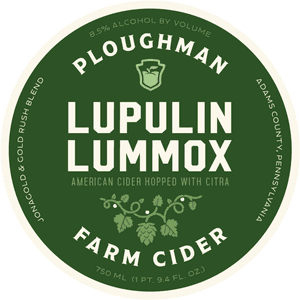 Ploughman Lupulin Lummox - Label, HD Png Download PNG image with transparent background