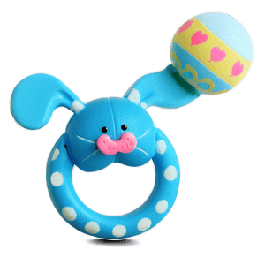 Plush Baby Rattle PNG dis PNG