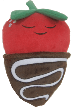 Kawaii Chocolate Covered Strawberry, HD Png Download PNG with transparent background